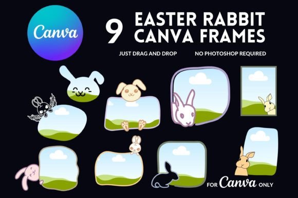 Bunny Canva Frame Easter Rabbit: A Designer's Guide