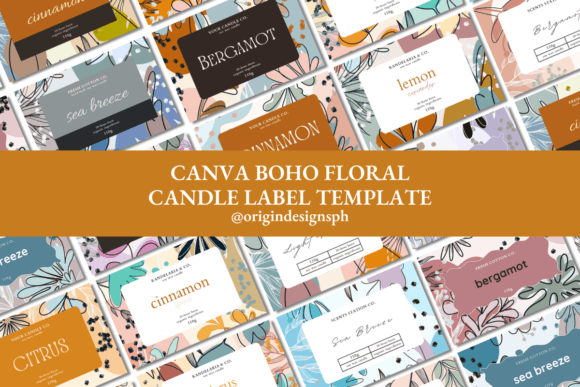 Canva Candle Label Template: Streamline Your Branding