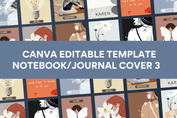 Canva Notebook & Journal Cover Template3: Your Creative Shortcut