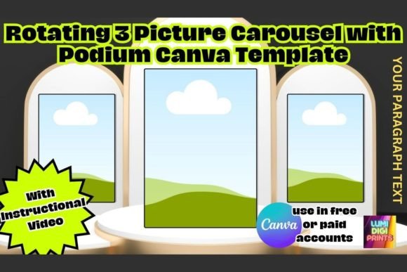 Canva Rotating Carousel Mockup Template: A Game-Changer for Product Displays