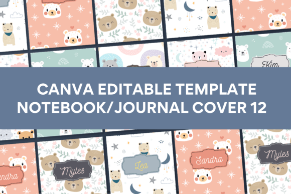 Canva Template Notebook/Journal Cover12: A Fresh Start for Your Projects