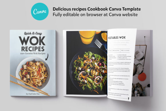 Canva Wok Recipes Cookbook: Elevate Your Culinary Content