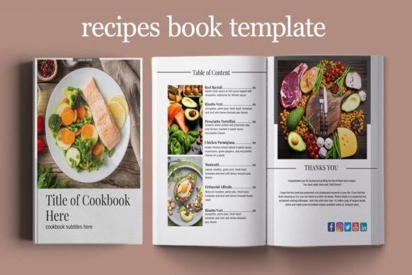 Design Your Dream Cookbook with a Canva Recipe Book Template
