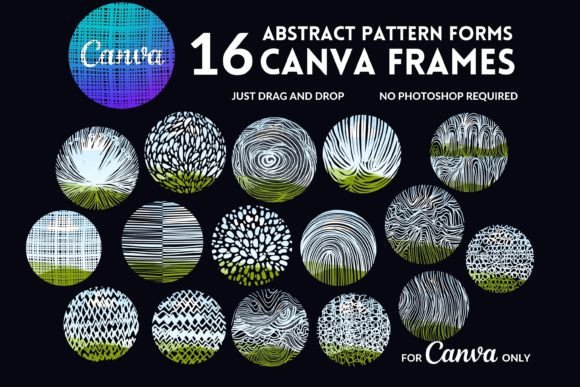 Editable Canva Circle Frames: Your Creative Shortcut