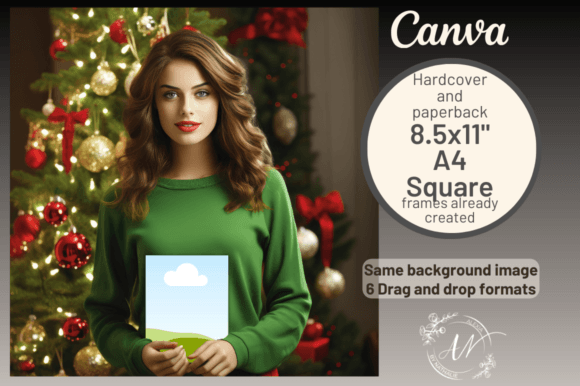 KDP Book Mockup Canva Frames: A Realistic Showcase