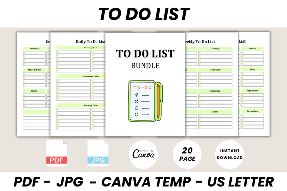 Master Productivity with the Ultimate To Do List Bundle