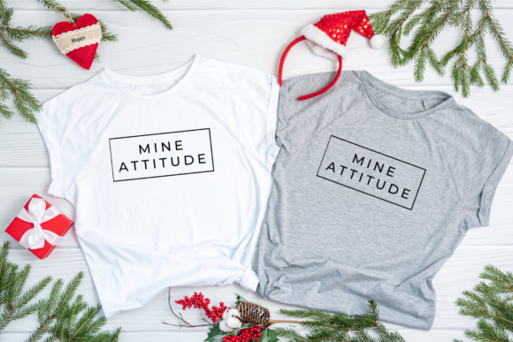 Mine Attitude T-Shirt Design in Canva 19: Your Go-To Customizable Template