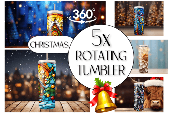 Rotating Tumbler Mockup Canva Template: Elevate Your Designs Instantly